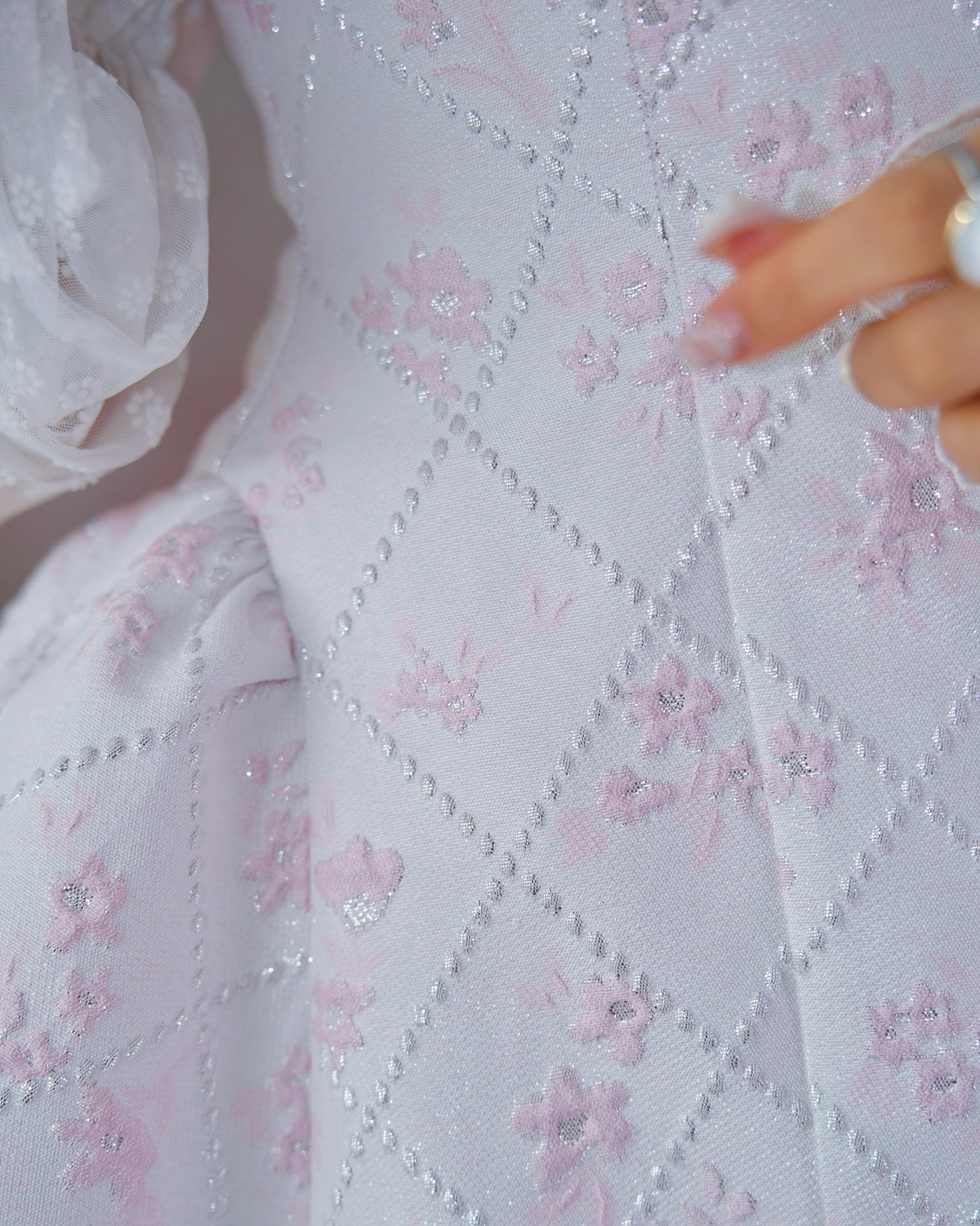 Cherub's Touch Heart Cutout Dress - Sakura Pink // PREORDER