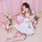 Rose Bouquet Puff Sleeves - Pink // PREORDER