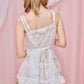 Dreamy Lace Layering Dress - White // PREORDER