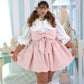 Chérie Ribbon Dress Pink // PREORDER