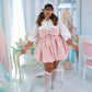 Chérie Ribbon Dress Pink // PREORDER
