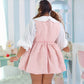 Chérie Ribbon Dress Pink // PREORDER