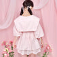 Sweet Sailor Cotton Dress - Pink // PREORDER