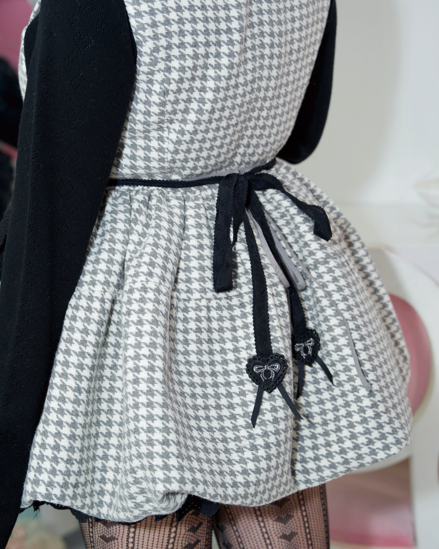 Fleur de Dentelle Apron Black // PREORDER