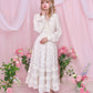 Vintage Lace Dreams Dress - Ivory // PREORDER