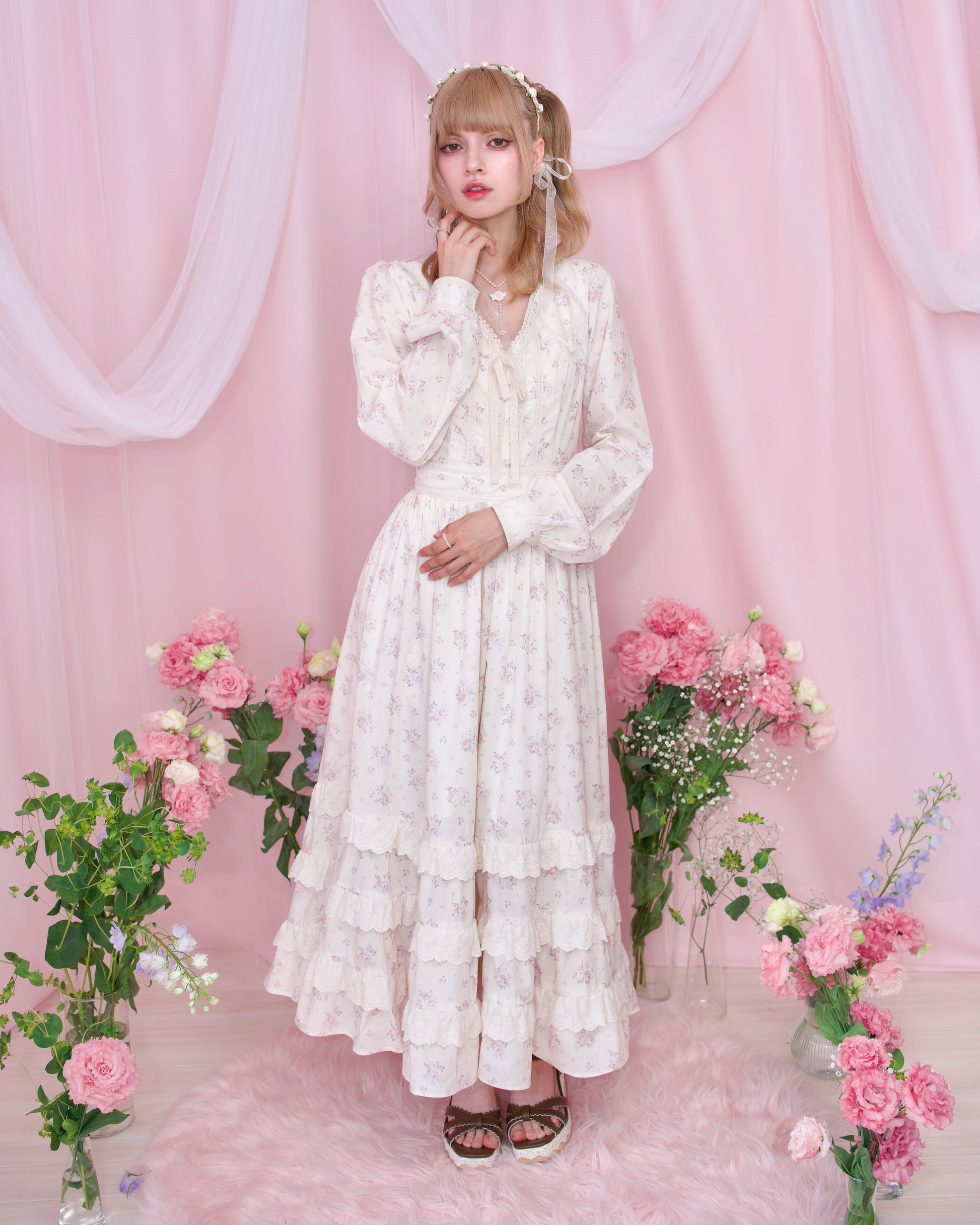 Vintage Lace Dreams Dress