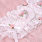 Heartbeat Rose Headdress - White