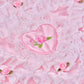 Cherie Lace Head Scarf  - Pink