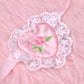 Sweetheart Rose Choker - Pink