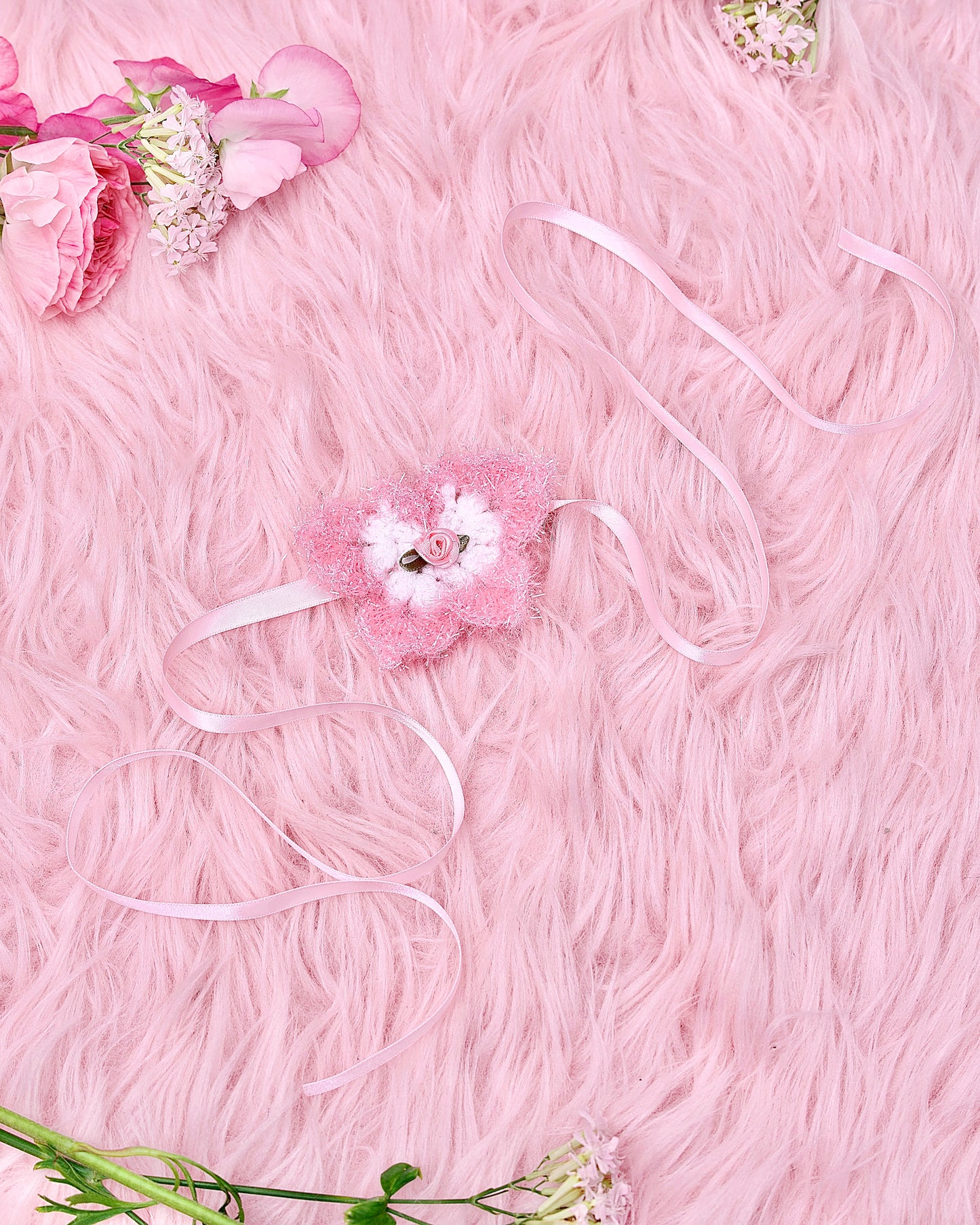 Chou Chou Choker - Pink