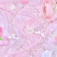 Tied in Pearls Butterfly Necklace - White
