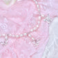 Tied in Pearls Butterfly Necklace - White