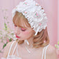 Heartbeat Rose Headdress - White