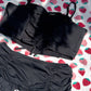 Candy Heart Two Piece Swimsuit Black TOP PREORDER