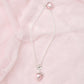 Strawberry Kiss Pearl Necklace - Pink // PREORDER