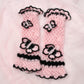Butterfly Hand Crochet Arm Warmers - Black
