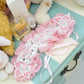 Butterfly Frill Hand Crochet Headdress - Pink