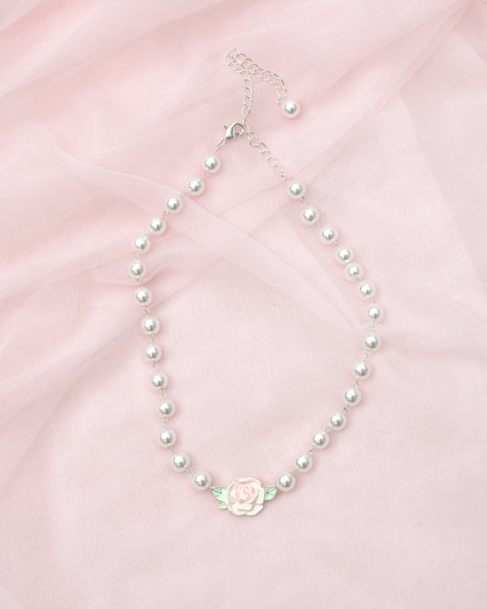 Rose Dream Pearl Necklace // PREORDER