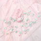 Rose Vine Leg Wrap - Pink