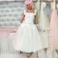 Sweet Rose Princess Skirt - White // PREORDER