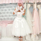 Sweet Rose Princess Skirt - White // PREORDER