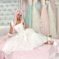 Sweet Rose Princess Skirt - White // PREORDER