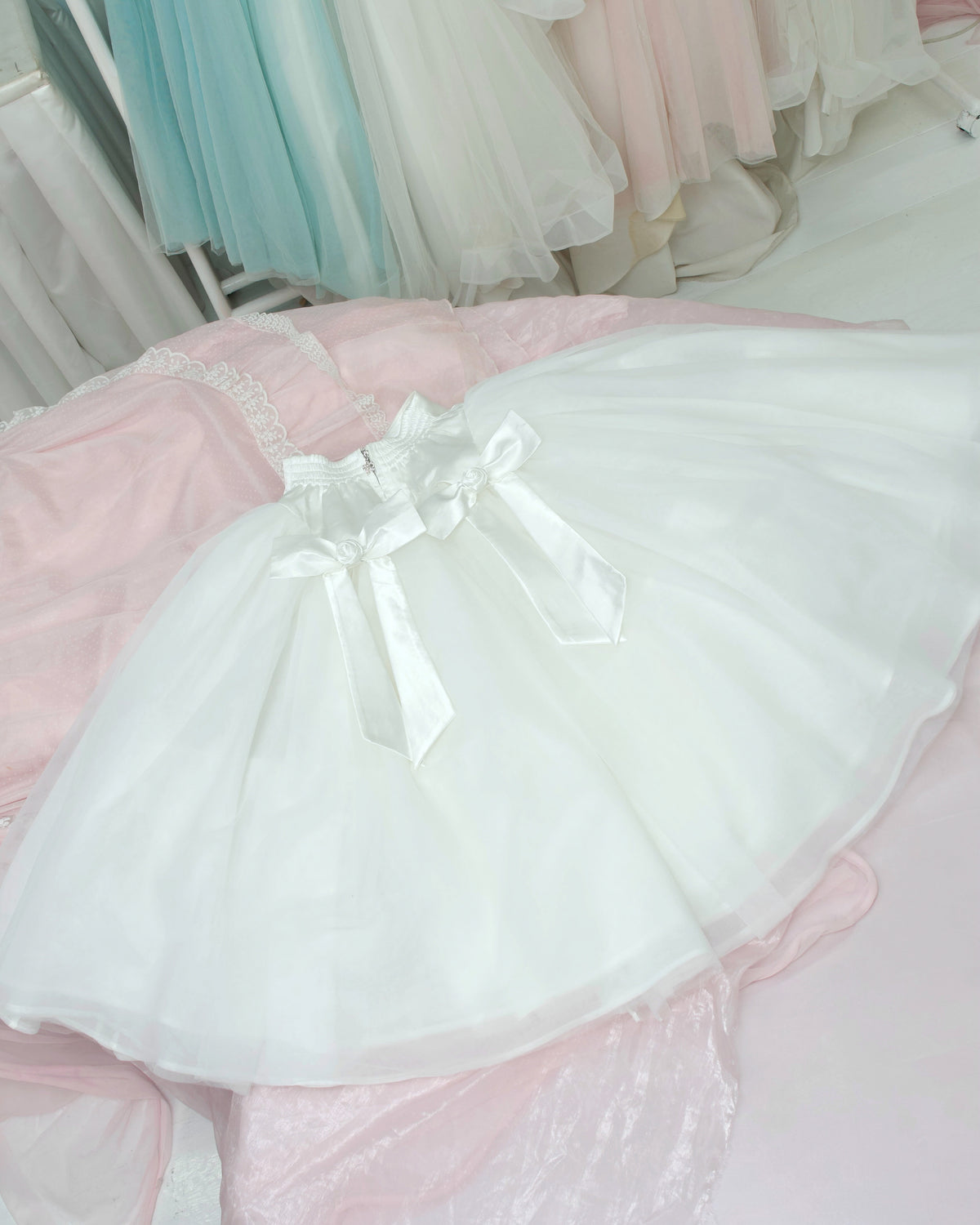 Sweet Rose Princess Skirt - White // PREORDER