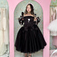 Sweet Rose Princess Skirt - Black // PREORDER