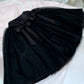 Sweet Rose Princess Skirt - Black // PREORDER