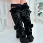 Snow Kitty Boots - Black // PREORDER
