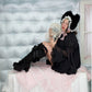 Snow Kitty Boots - Black // PREORDER