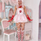 Anatomical Heart Corset Dress - Pink // PREORDER