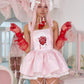 Anatomical Heart Corset Dress - Pink // PREORDER