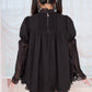 Heart Locked Babydoll Dress - Black // PREORDER