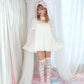 Heart Locked Babydoll Dress - White // PREORDER