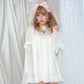 Heart Locked Babydoll Dress - White // PREORDER