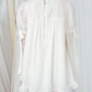 Heart Locked Babydoll Dress - White // PREORDER