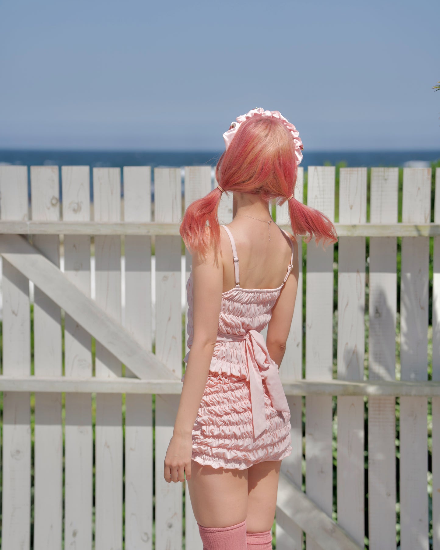 Vintage Sweetheart Two Piece Swimsuit Pink BOTTOM PREORDER