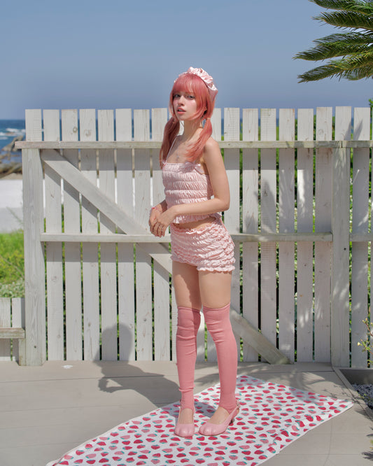 Vintage Sweetheart Two Piece Swimsuit Pink BOTTOM PREORDER