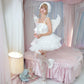 Sugar Ribbon Tulle Dress - White // PREORDER