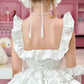 Rosy Romance Corset Top - White // PREORDER