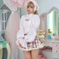 Cupid's Charm Heart Cutout Cotton Blouse - Pink // PREORDER