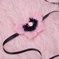 Chou Chou Choker - Black x Pink