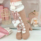 Snow Kitty Boots - Brown // PREORDER