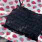 Vintage Sweetheart Two Piece Swimsuit Black TOP PREORDER