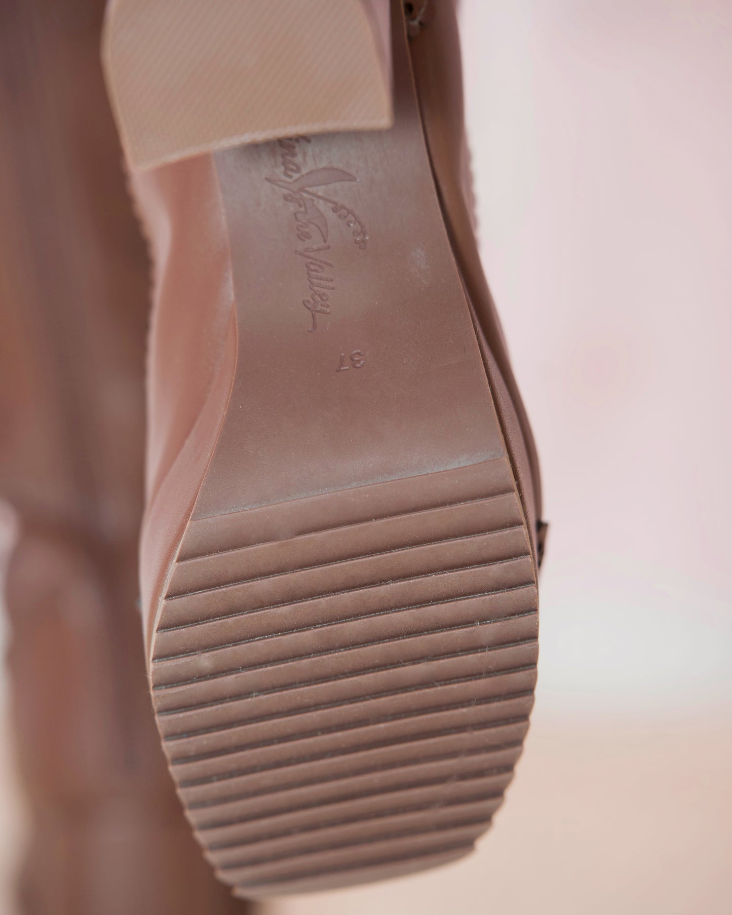 Sweet Obsession Knee-High Lace Up Boots - Chocolate // PREORDER