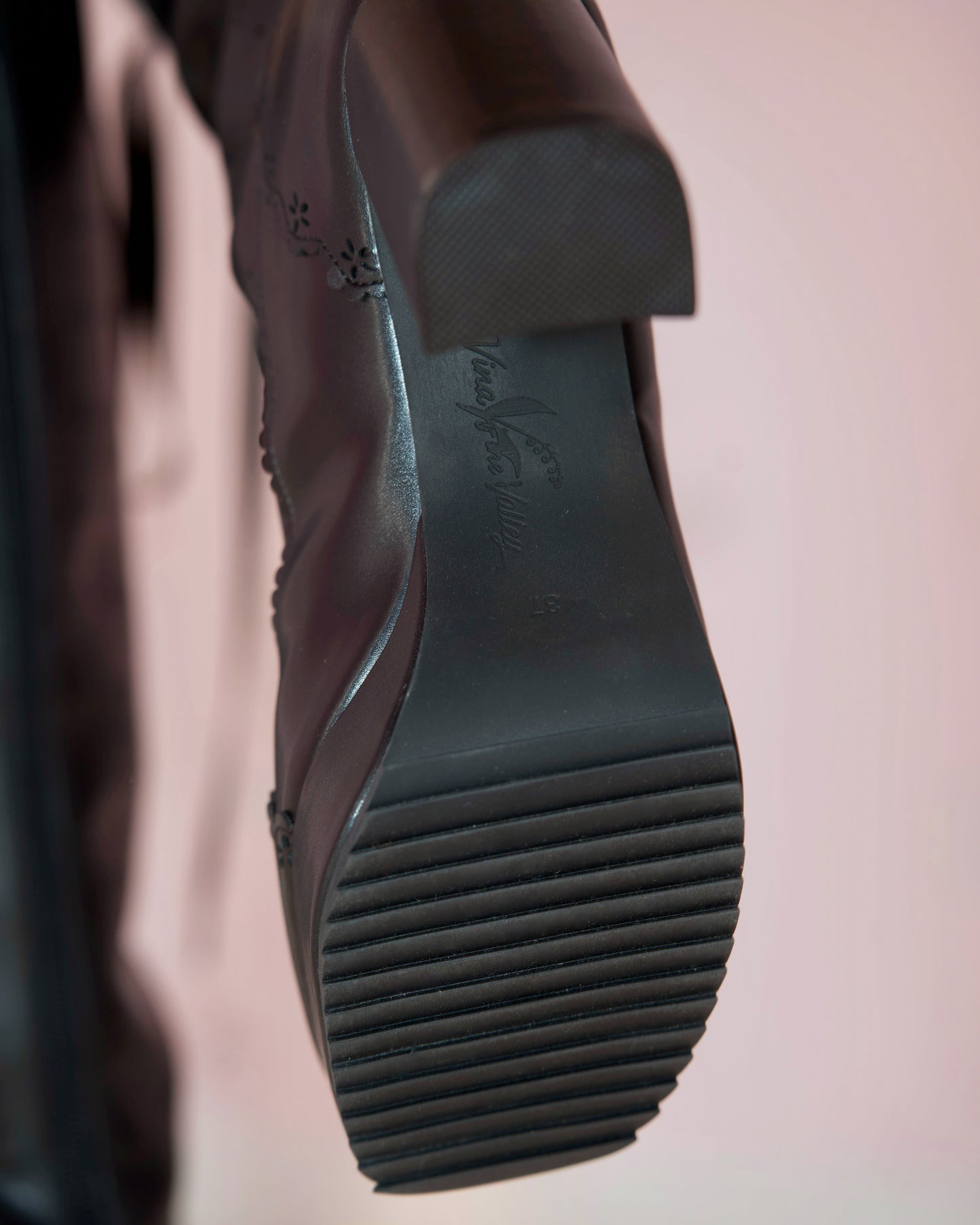 Sweet Obsession Knee-High Lace Up Boots - Liquorice // PREORDER