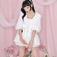 Sweet Sailor Cotton Dress - White // PREORDER