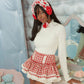 Shortcake Ruffle Skirt - Red // PREORDER
