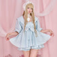 Sweet Sailor Cotton Dress - Blue // PREORDER